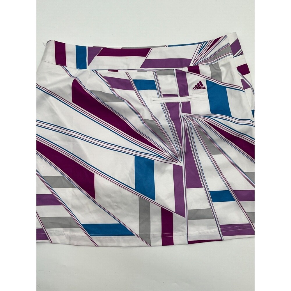 women's size 8 Adidas CLIMACOOL skort stretch golf tennis activewear skirt liner